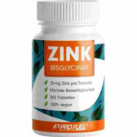 ProFuel Zink Bisglycinat 365 Tabletten