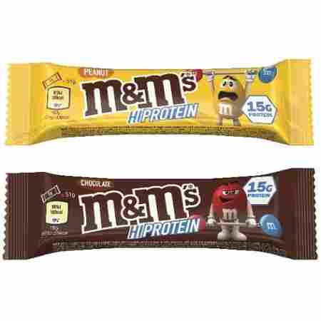 M&M M und M Protein Bar EINZELNE RIEGEL 1x51g