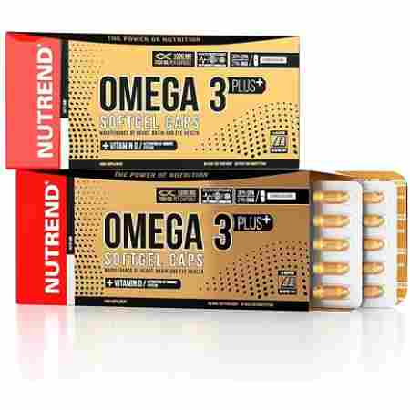Nutrend Omega 3 Plus 120 Softgel Kapseln