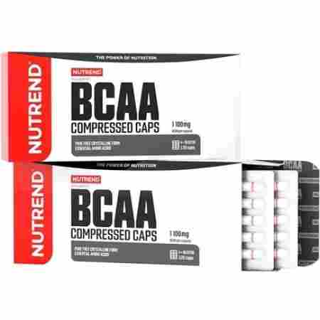 Nutrend BCAA Compressed Kapseln - 120 Kapseln