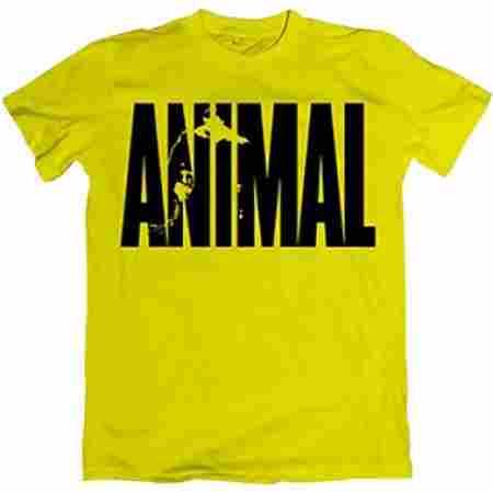 Universal Animal T-Shirt "Iconic" yellow