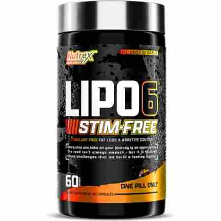 Nutrex Lipo 6 Black Stim-Free Kapseln