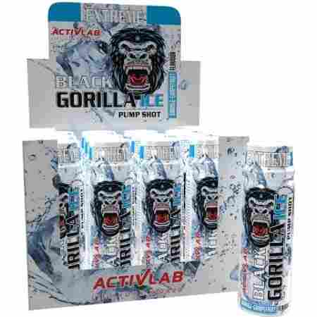 Activlab Black Gorilla Ice Pump Shot Orange Grapefruit 12x80ml