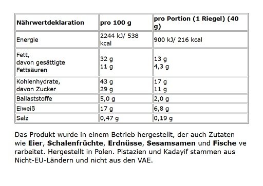 Olimp Protein Bar Dubai Style 25x 40g – Bild 4