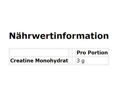 MyProtein MyVitamins Creatine Monohydrate 250 Tabletten – Bild 2